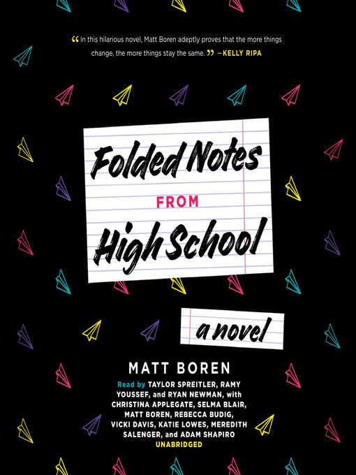 Cover of Folded Notes from High School